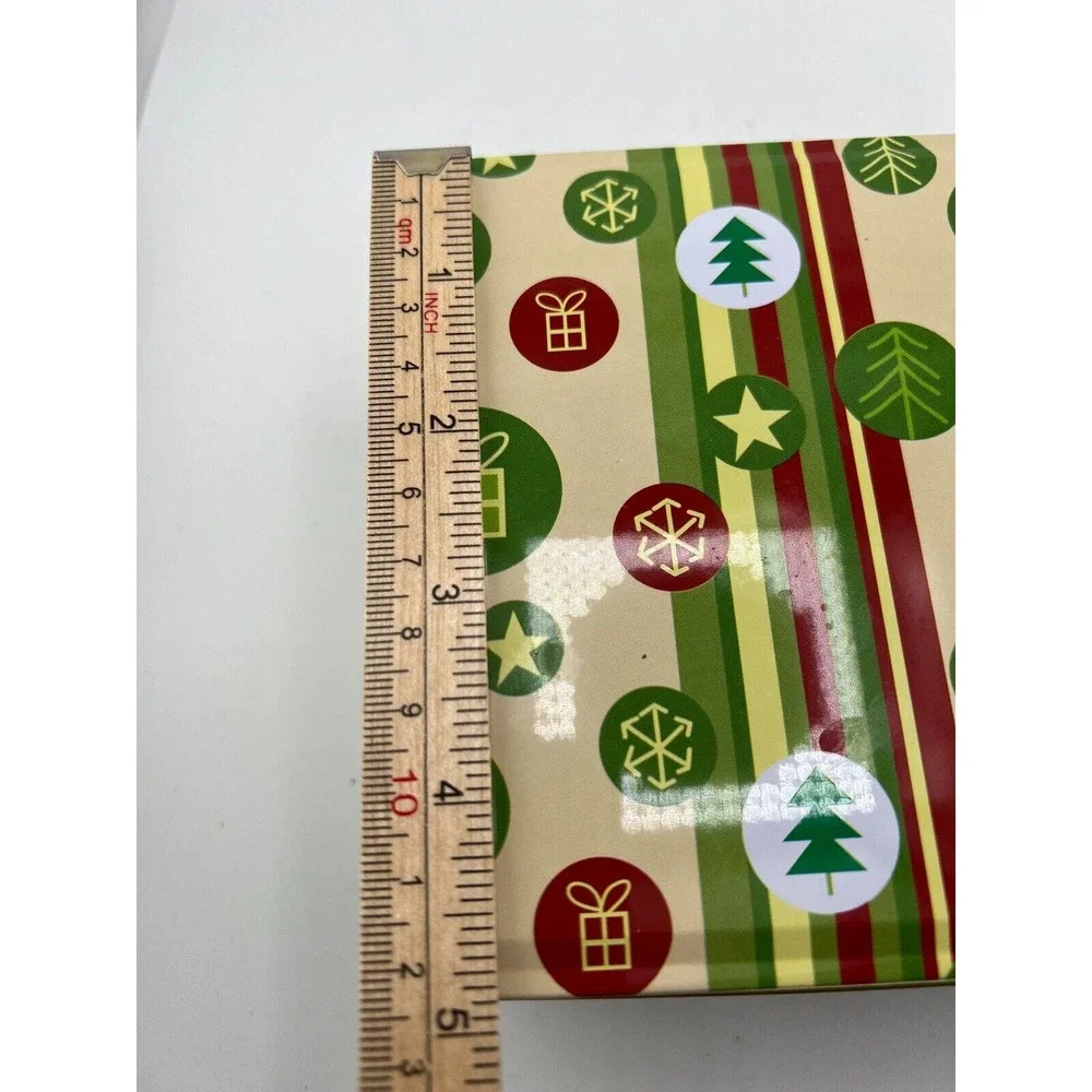 Vintage Christmas‎ Holiday 2 Lbs Cookie Gift Tin
